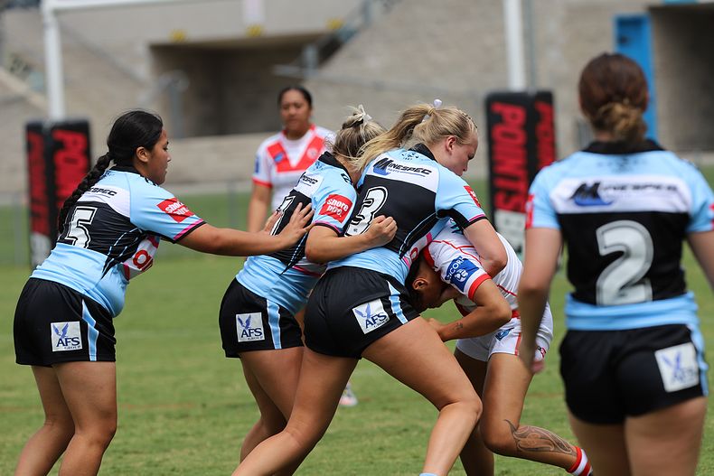 2022 Tarsha Gale Cup – Rnd 1 – Sharks v Dragons