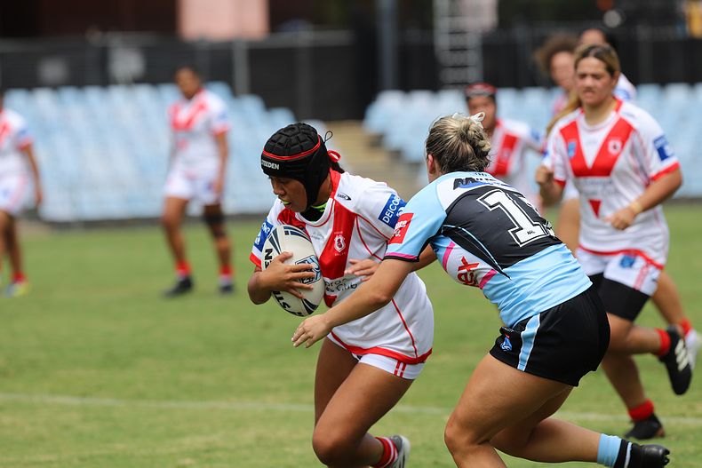 2022 Tarsha Gale Cup – Rnd 1 – Sharks v Dragons