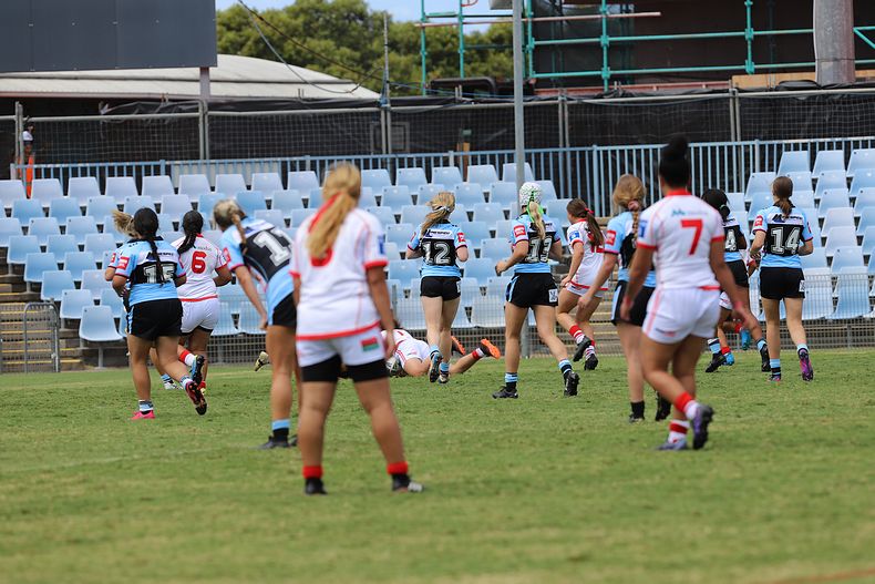 2022 Tarsha Gale Cup – Rnd 1 – Sharks v Dragons