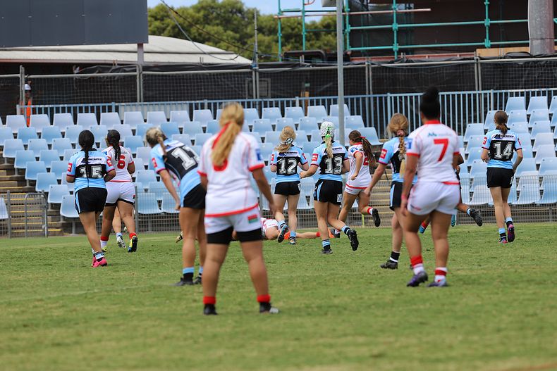 2022 Tarsha Gale Cup – Rnd 1 – Sharks v Dragons