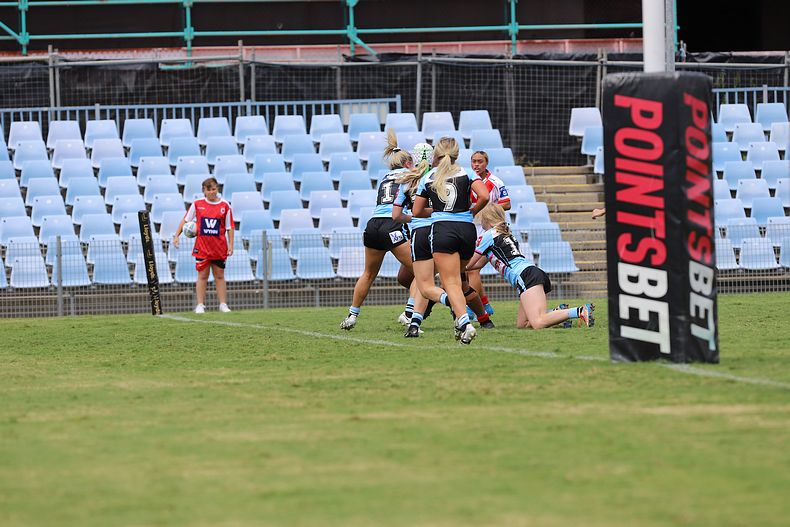 2022 Tarsha Gale Cup – Rnd 1 – Sharks v Dragons