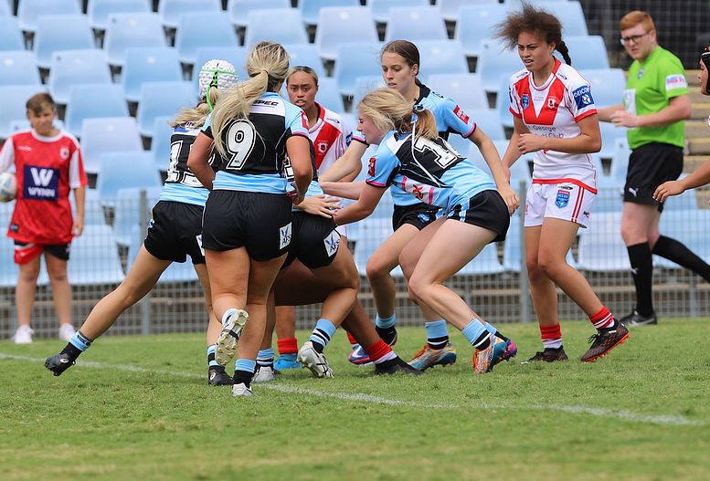 2022 Tarsha Gale Cup – Rnd 1 – Sharks v Dragons