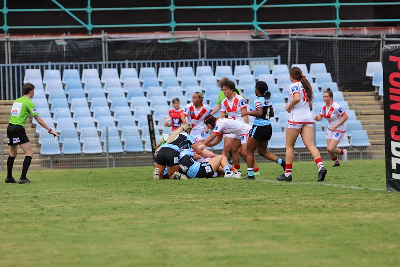 2022 Tarsha Gale Cup – Rnd 1 – Sharks v Dragons