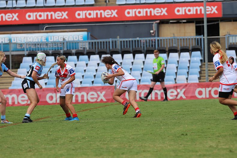 2022 Tarsha Gale Cup – Rnd 1 – Sharks v Dragons