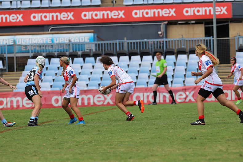 2022 Tarsha Gale Cup – Rnd 1 – Sharks v Dragons