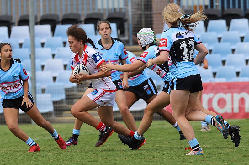 2022 Tarsha Gale Cup – Rnd 1 – Sharks v Dragons