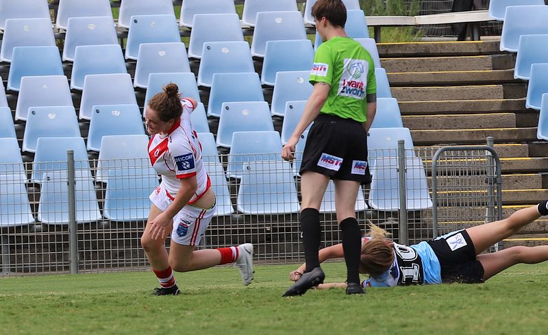 2022 Tarsha Gale Cup – Rnd 1 – Sharks v Dragons