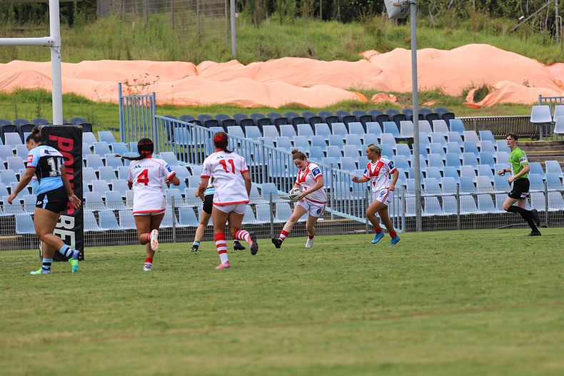 2022 Tarsha Gale Cup – Rnd 1 – Sharks v Dragons