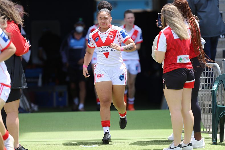 2022 Tarsha Gale Cup – Rnd 1 – Sharks v Dragons