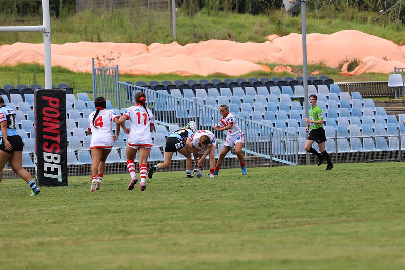 2022 Tarsha Gale Cup – Rnd 1 – Sharks v Dragons