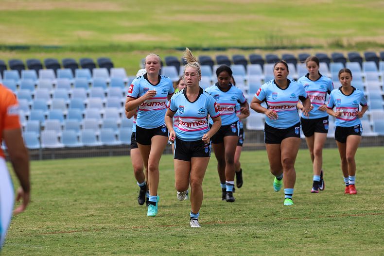 2022 Tarsha Gale Cup – Rnd 1 – Sharks v Dragons