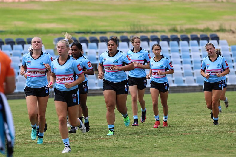 2022 Tarsha Gale Cup – Rnd 1 – Sharks v Dragons