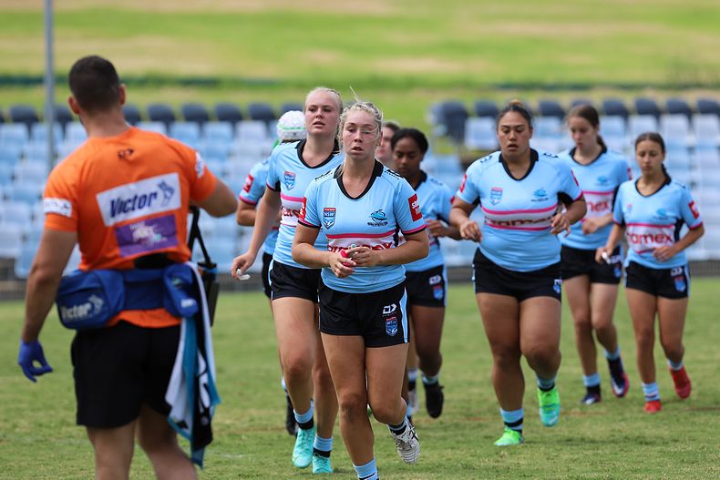 2022 Tarsha Gale Cup – Rnd 1 – Sharks v Dragons