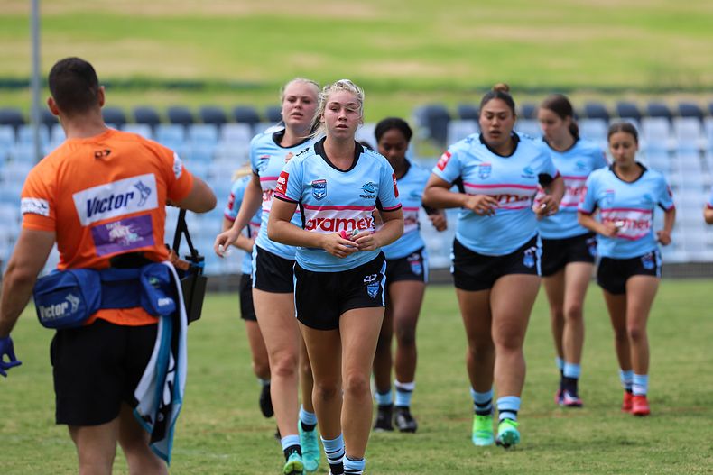 2022 Tarsha Gale Cup – Rnd 1 – Sharks v Dragons