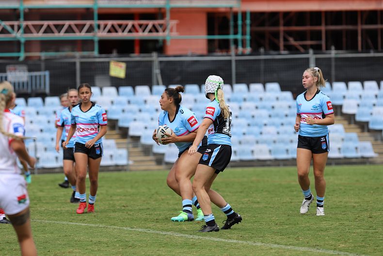 2022 Tarsha Gale Cup – Rnd 1 – Sharks v Dragons
