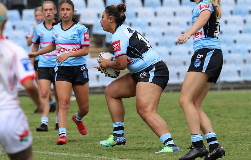 2022 Tarsha Gale Cup – Rnd 1 – Sharks v Dragons