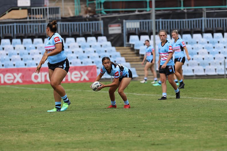 2022 Tarsha Gale Cup – Rnd 1 – Sharks v Dragons