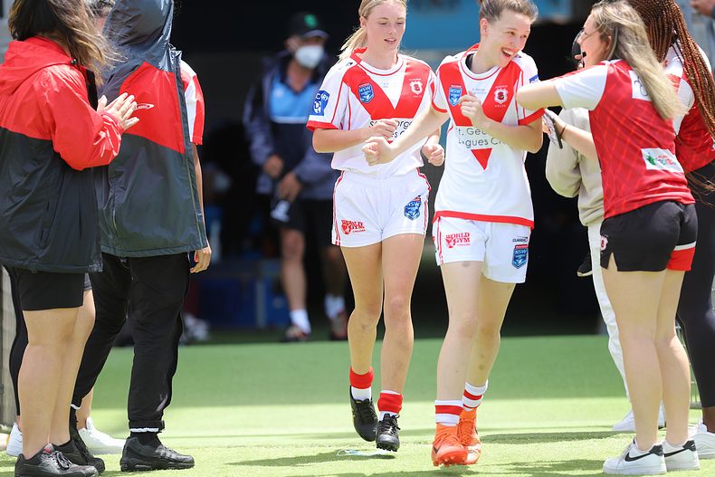 2022 Tarsha Gale Cup – Rnd 1 – Sharks v Dragons