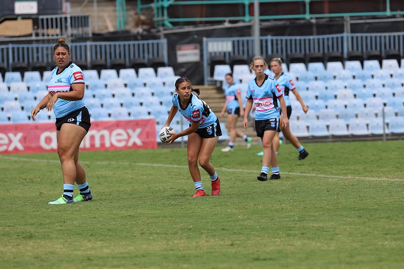 2022 Tarsha Gale Cup – Rnd 1 – Sharks v Dragons