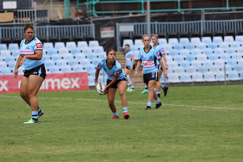 2022 Tarsha Gale Cup – Rnd 1 – Sharks v Dragons