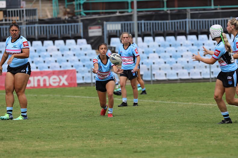 2022 Tarsha Gale Cup – Rnd 1 – Sharks v Dragons