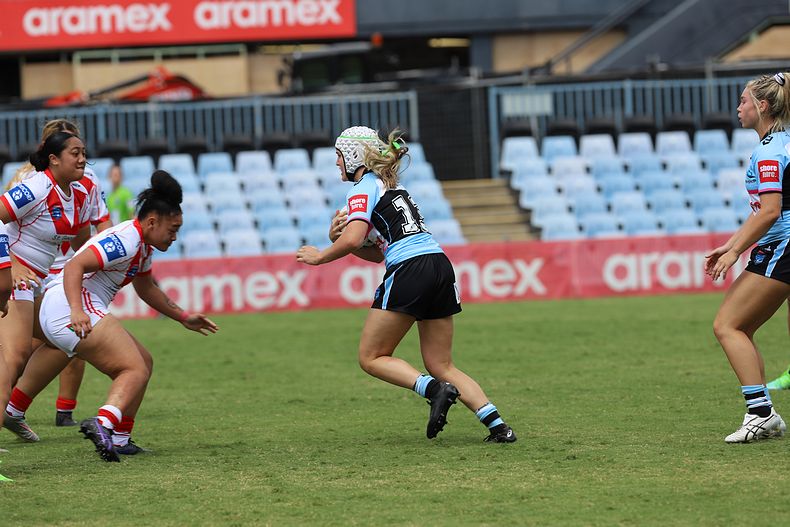 2022 Tarsha Gale Cup – Rnd 1 – Sharks v Dragons