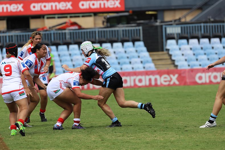 2022 Tarsha Gale Cup – Rnd 1 – Sharks v Dragons