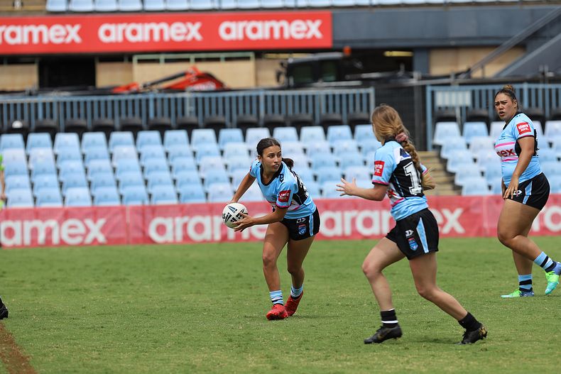 2022 Tarsha Gale Cup – Rnd 1 – Sharks v Dragons