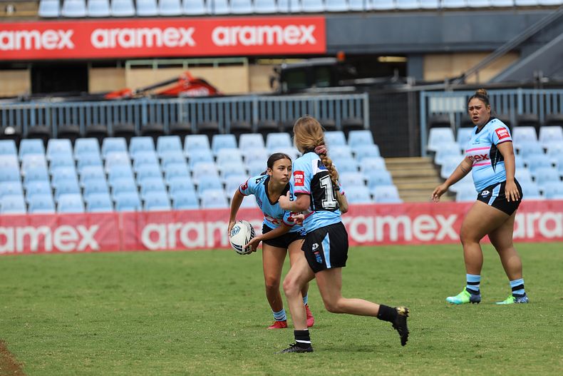 2022 Tarsha Gale Cup – Rnd 1 – Sharks v Dragons