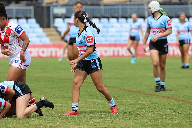 2022 Tarsha Gale Cup – Rnd 1 – Sharks v Dragons