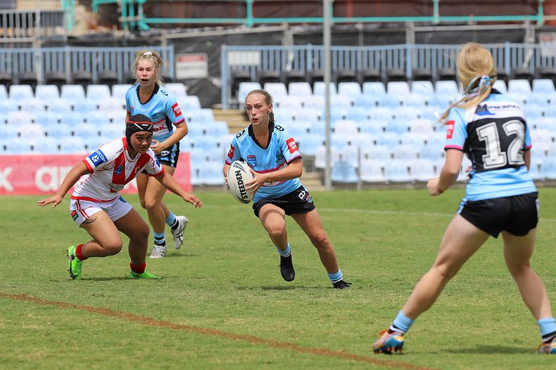 2022 Tarsha Gale Cup – Rnd 1 – Sharks v Dragons