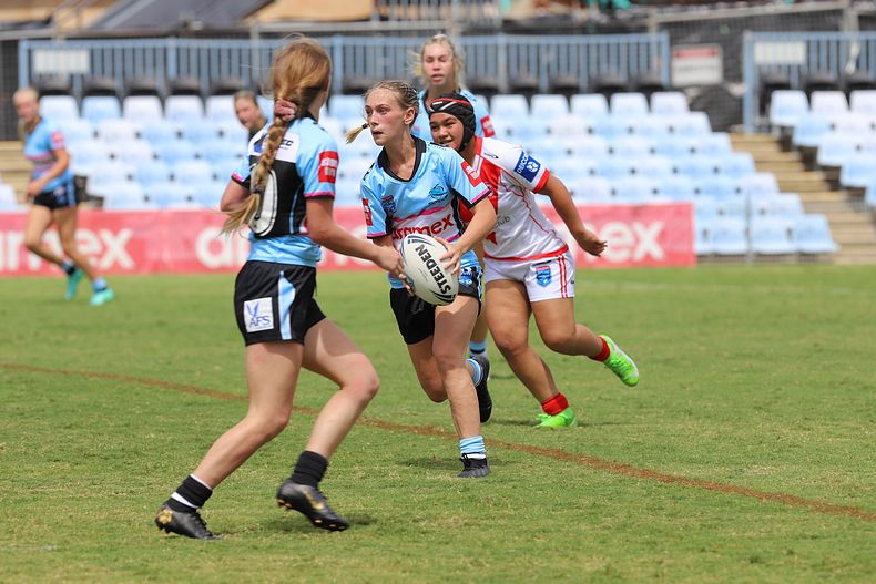 2022 Tarsha Gale Cup – Rnd 1 – Sharks v Dragons