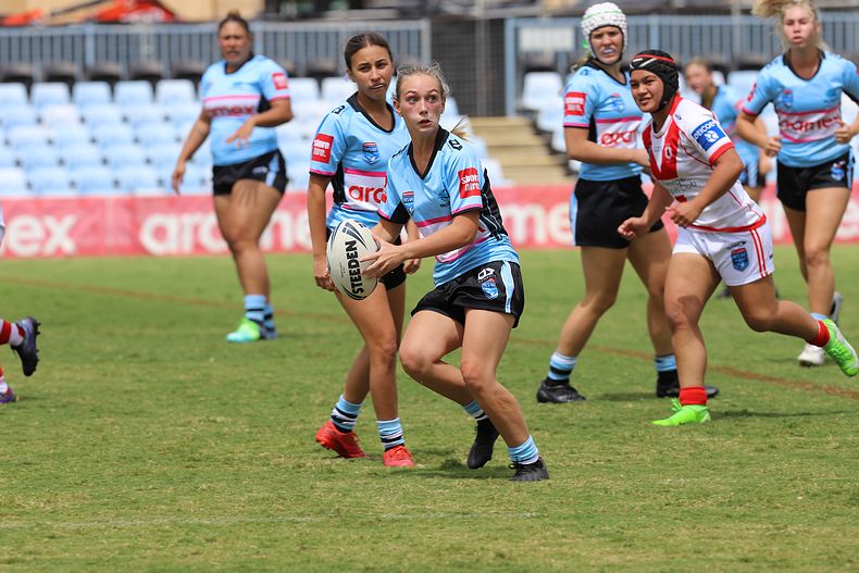 2022 Tarsha Gale Cup – Rnd 1 – Sharks v Dragons
