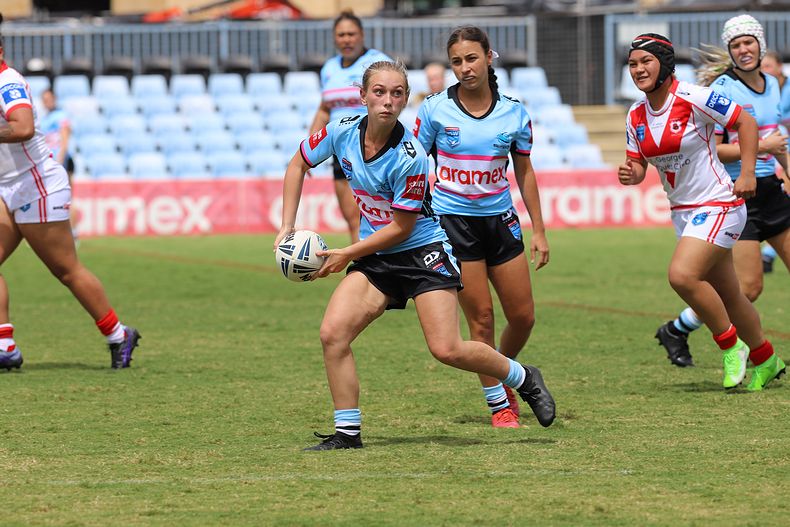 2022 Tarsha Gale Cup – Rnd 1 – Sharks v Dragons