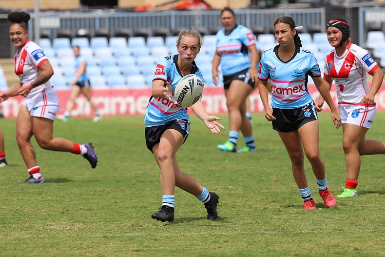 2022 Tarsha Gale Cup – Rnd 1 – Sharks v Dragons