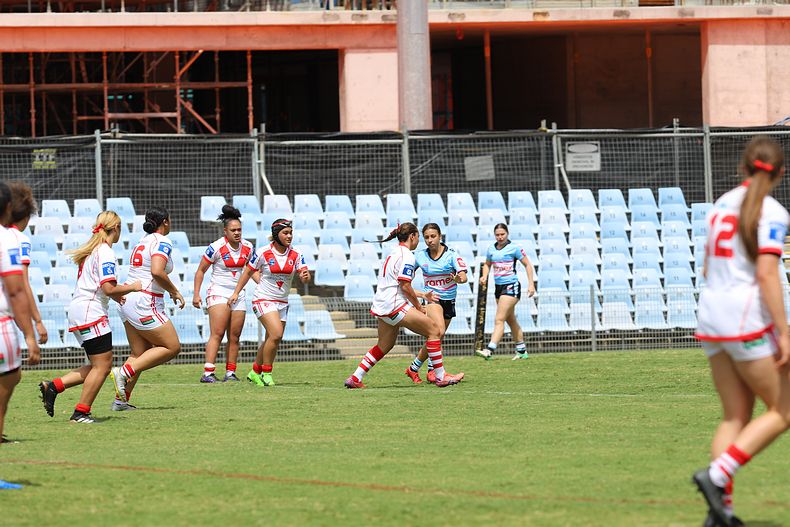 2022 Tarsha Gale Cup – Rnd 1 – Sharks v Dragons