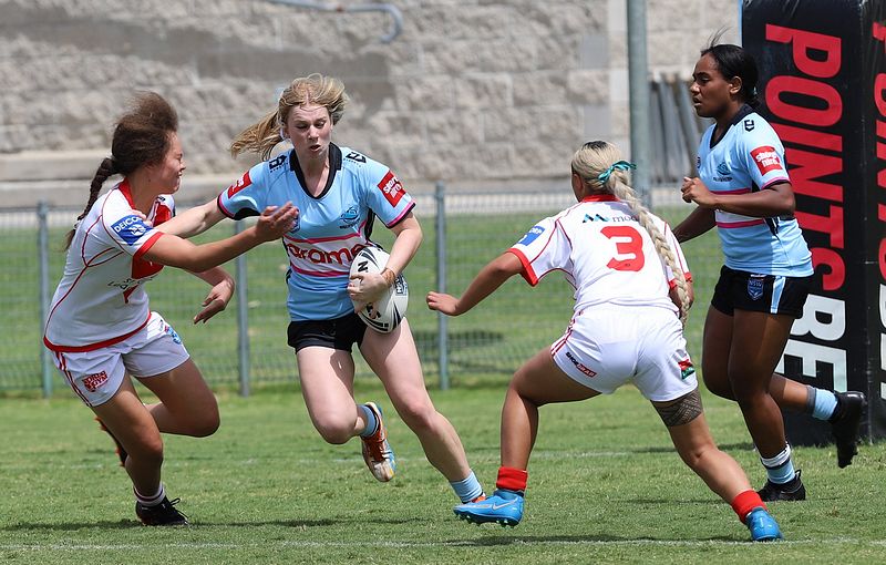2022 Tarsha Gale Cup – Rnd 1 – Sharks v Dragons