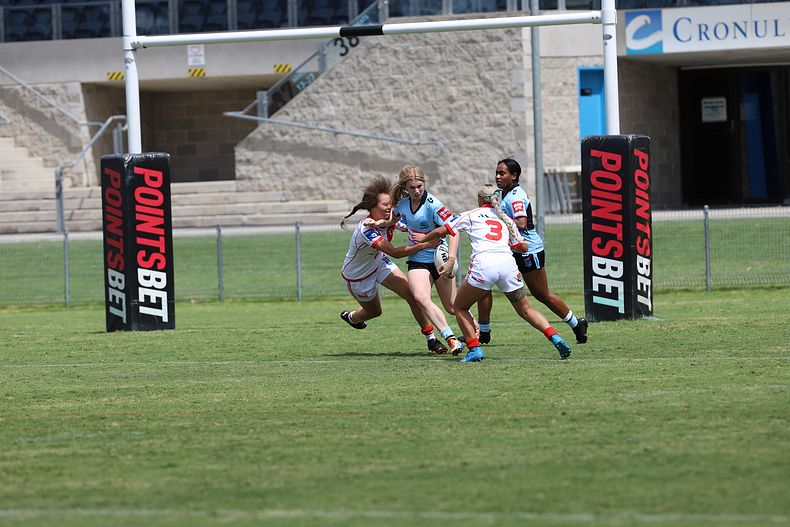 2022 Tarsha Gale Cup – Rnd 1 – Sharks v Dragons