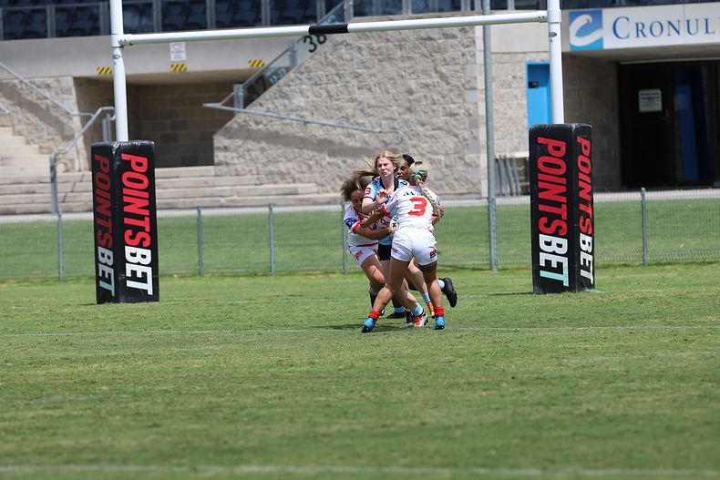 2022 Tarsha Gale Cup – Rnd 1 – Sharks v Dragons