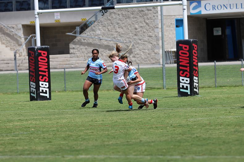 2022 Tarsha Gale Cup – Rnd 1 – Sharks v Dragons