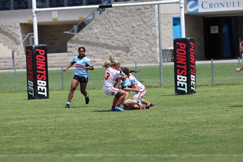 2022 Tarsha Gale Cup – Rnd 1 – Sharks v Dragons