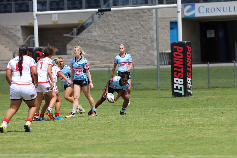 2022 Tarsha Gale Cup – Rnd 1 – Sharks v Dragons