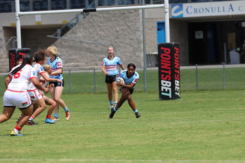 2022 Tarsha Gale Cup – Rnd 1 – Sharks v Dragons