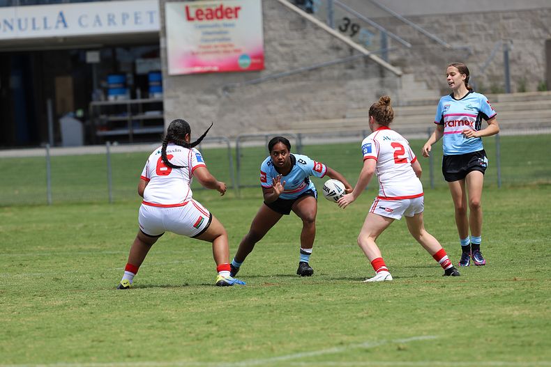 2022 Tarsha Gale Cup – Rnd 1 – Sharks v Dragons