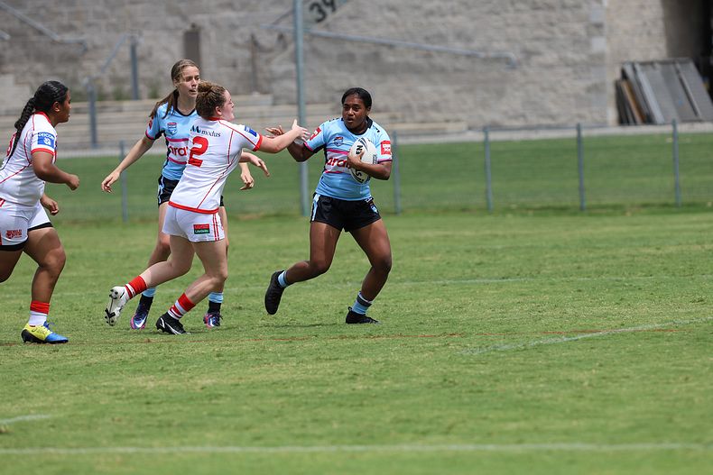 2022 Tarsha Gale Cup – Rnd 1 – Sharks v Dragons