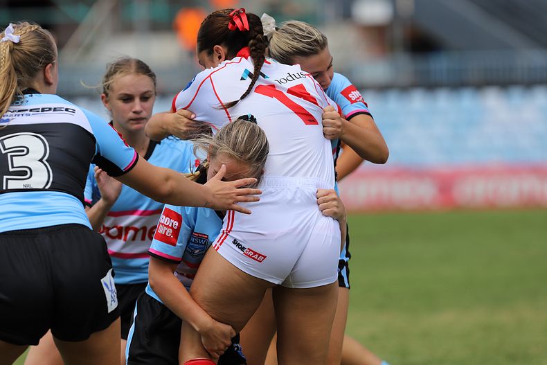 2022 Tarsha Gale Cup – Rnd 1 – Sharks v Dragons