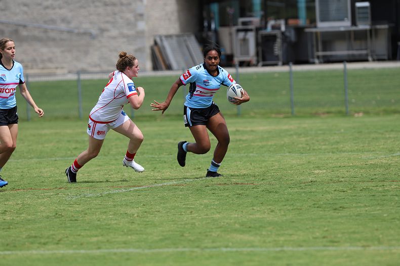 2022 Tarsha Gale Cup – Rnd 1 – Sharks v Dragons