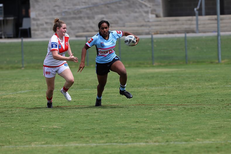 2022 Tarsha Gale Cup – Rnd 1 – Sharks v Dragons