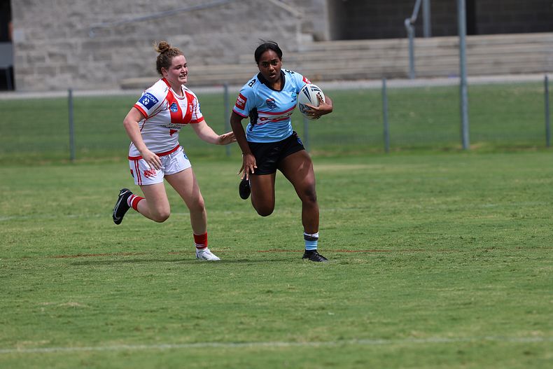 2022 Tarsha Gale Cup – Rnd 1 – Sharks v Dragons