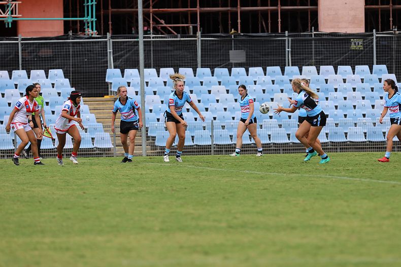 2022 Tarsha Gale Cup – Rnd 1 – Sharks v Dragons